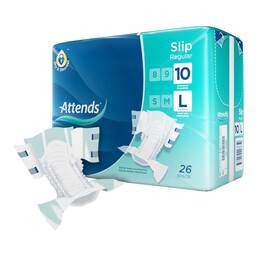 Abbildung: Attends® Slip Regular 10 large 26 St PZN 10306409