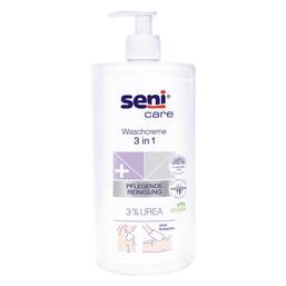 Abbildung: Seni care Waschcreme 3in1 mit Urea 1000 ml, Creme PZN 10307780