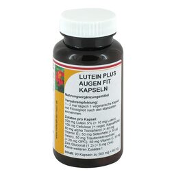 Abbildung: Lutein Plus Augen Fit Kapseln Kapseln, 90 St PZN 10309879