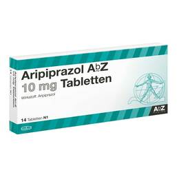 Abbildung: Aripiprazol AbZ 10 mg Tabletten 14 St, Tabletten PZN 10317790