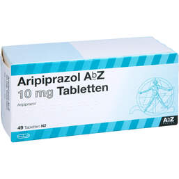 Abbildung: Aripiprazol AbZ 10 mg Tabletten 49 St, Tabletten PZN 10317821