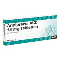 Abbildung: Aripiprazol AbZ 15 mg Tabletten 14 St, Tabletten PZN 10317867