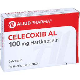 Abbildung: Celecoxib AL 100 mg Hartkapseln 20 St, Hartkapseln PZN 10320734
