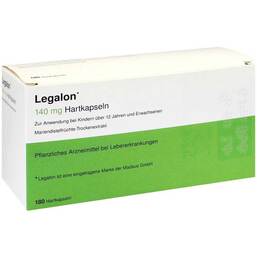 Abbildung: Legalon® 140 mg Hartkapseln 180 St, Hartkapseln PZN 10328227