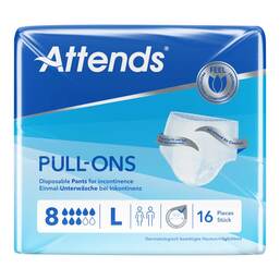 Abbildung: Attends Pull-Ons 8 large 16 St PZN 10328658