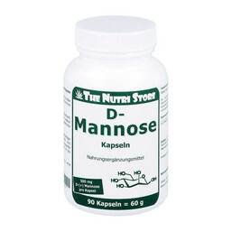 Abbildung: D Mannose 500 mg vegetarische Kapseln Kapseln, 90 St PZN 10331749