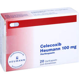 Abbildung: Celecoxib Heumann 100 mg Hartkapseln 20 St, Hartkapseln PZN 10333926
