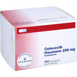 Abbildung: Celecoxib Heumann 200 mg Hartkapseln 100 St, Hartkapseln PZN 10333978