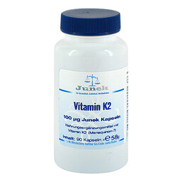 Abbildung: Vitamin K2 100 ug Junek Kapseln Kapseln, 90 St PZN 10335782