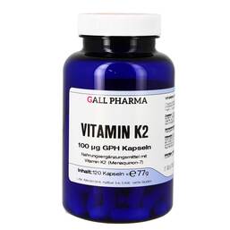 Abbildung: Vitamin K2 100 ug GPH Kapseln Kapseln, 120 St PZN 10337999