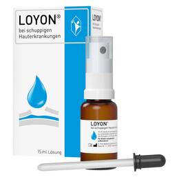 Abbildung: LOYON® bei schuppigen Hauterkrankungen Lösung, 15 ml PZN 10339662