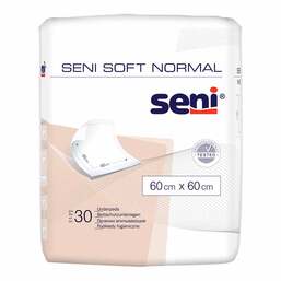 Abbildung: Seni Soft Normal Krankenunterlagen 60x60 cm 30 St PZN 10341446