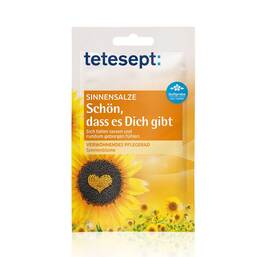 Abbildung: Tetesept Sinnensalz schön dass es Dich gibt Salz, 60 g PZN 10347561
