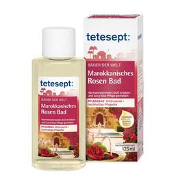 Abbildung: Tetesept marokkanisches Rosen Bad 125 ml, Bad PZN 10348394