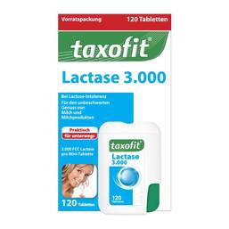 Abbildung: Taxofit Lactase 3.000 Tabletten Tabletten, 120 St PZN 10353811