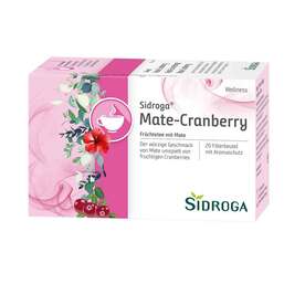 Abbildung: Sidroga Wellness Mate-Cranberry Tee Doppelkammerbeutel Tee, 20X2.0 g PZN 10354845