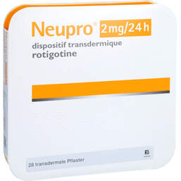 Abbildung: Neupro 2 mg / 24 h transdermale Pflaster 28 St, Pflaster transdermal PZN 10355460