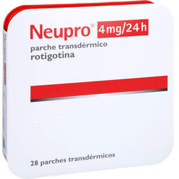 Abbildung: Neupro 4 mg / 24 h transdermale Pflaster 28 St, Pflaster transdermal PZN 10355483