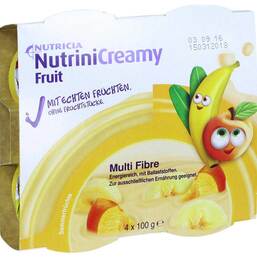 Abbildung: Nutrini Creamy Fruit Sommerfrüchte 4X100 g PZN 10356057