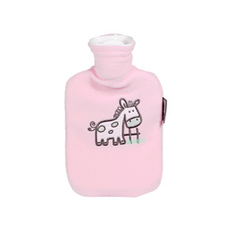 Abbildung: Fashy Kinderwärmflasche Flausch rosa 1 St PZN 10380742