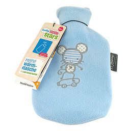 Abbildung: Fashy Kinderwärmflasche Flausch hellblau 1 St PZN 10380759