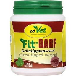 Abbildung: Fit-Barf Grünlippmuschel Pulver für Hunde und Katzen Pulver, 100 g PZN 10383203