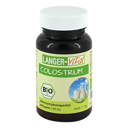 Abbildung: Colostrum Bio 800 mg / tgl. Kapseln Kapseln, 60 St PZN 10385716