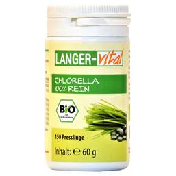 Abbildung: Chlorella Bio 100% 400 mg Presslinge Presslinge, 150 St PZN 10385745