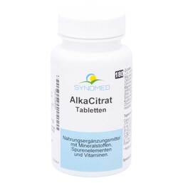 Abbildung: Alkacitrat Tabletten 180 St, Tabletten PZN 10389022