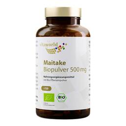 Abbildung: Maitake Biopulver 500 mg Kapseln Kapseln, 120 St PZN 10389476