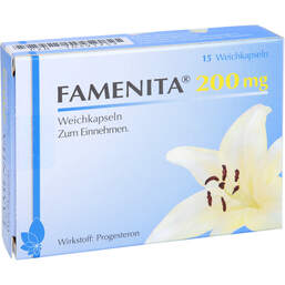 Abbildung: Famenita 200 mg Weichkapseln 15 St, Weichkapseln PZN 10391757