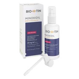 Abbildung: Minoxidil Bio-H-Tin Pharma 20 mg/ml Lösung für Frauen Lösung, 60 ml PZN 10391763