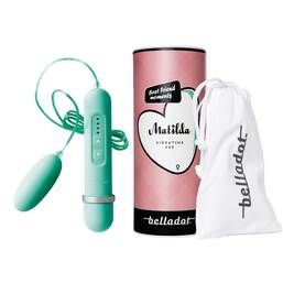 Abbildung: Belladot / Matilda 4-Stufen Ei-Vibrator grün 1 St PZN 10400870