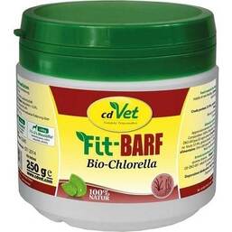 Abbildung: Fit-Barf Bio-Chlorella Pulver für Hunde und Katzen Pulver, 250 g PZN 10403466