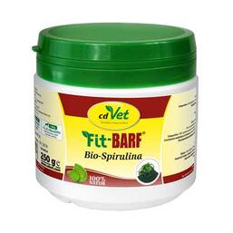 Abbildung: Fit-Barf Bio-Spirulina Pulver für Hunde und Katzen Pulver, 250 g PZN 10403526