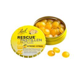 Abbildung: Bach Original Rescue Pastillen Zitrone Pastillen, 50 g PZN 10406217