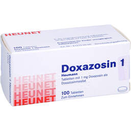 Abbildung: Doxazosin 1 Heumann Tabletten Heunet 100 St, Tabletten PZN 10408328