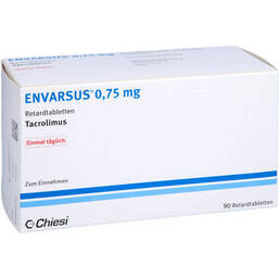 Abbildung: Envarsus 0,75 mg Retardtabletten 90 St, Retard-Tabletten PZN 10410207