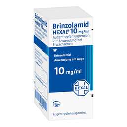 Abbildung: Brinzolamid Hexal 10 mg / ml Augentropfensuspension 5 ml, Augentropfen PZN 10410294