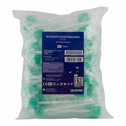 Abbildung: Mundpflegestäbchen Schaumstoff neutral 50 St PZN 10410874