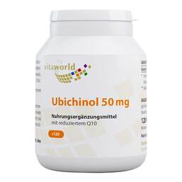 Abbildung: Ubichinol 50 mg Kapseln 120 St, Kapseln PZN 10414317