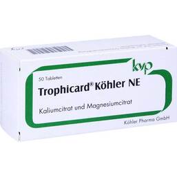 Abbildung: Trophicard Köhler NE Tabletten Tabletten, 50 St PZN 10418781