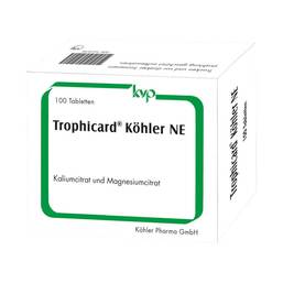 Abbildung: Trophicard Köhler NE Tabletten Tabletten, 100 St PZN 10418798