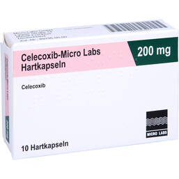 Abbildung: Celecoxib Micro Labs 200 mg Hartkapseln 10 St, Hartkapseln PZN 10517247
