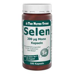 Abbildung: Selen 200 µg Mono Kapseln 180 St, Kapseln PZN 10523934