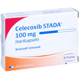 Abbildung: Celecoxib STADA 100 mg Hartkapseln 20 St, Hartkapseln PZN 10525040