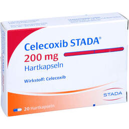 Abbildung: Celecoxib STADA 200 mg Hartkapseln 20 St, Hartkapseln PZN 10525086