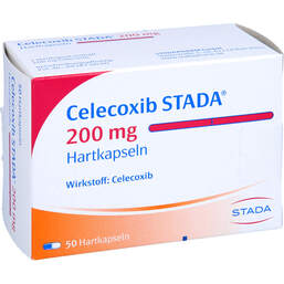 Abbildung: Celecoxib STADA 200 mg Hartkapseln 50 St, Hartkapseln PZN 10525092