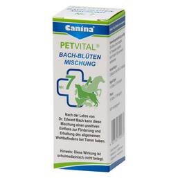 Abbildung: Petvital Bachblüten Nr.7 Globuli vet. (für Tiere) Globuli, 10 g PZN 10528618
