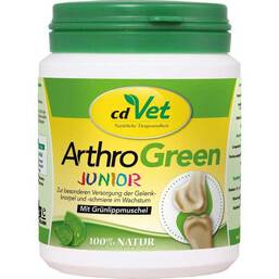 Abbildung: Arthrogreen Junior Pulver für Hunde und Katzen Pulver, 330 g PZN 10535587